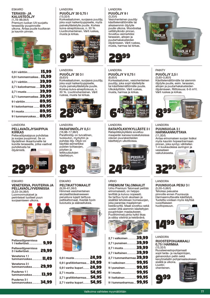 Tokmanni Tokmanni Kesäkuvasto 2026 sivu 77